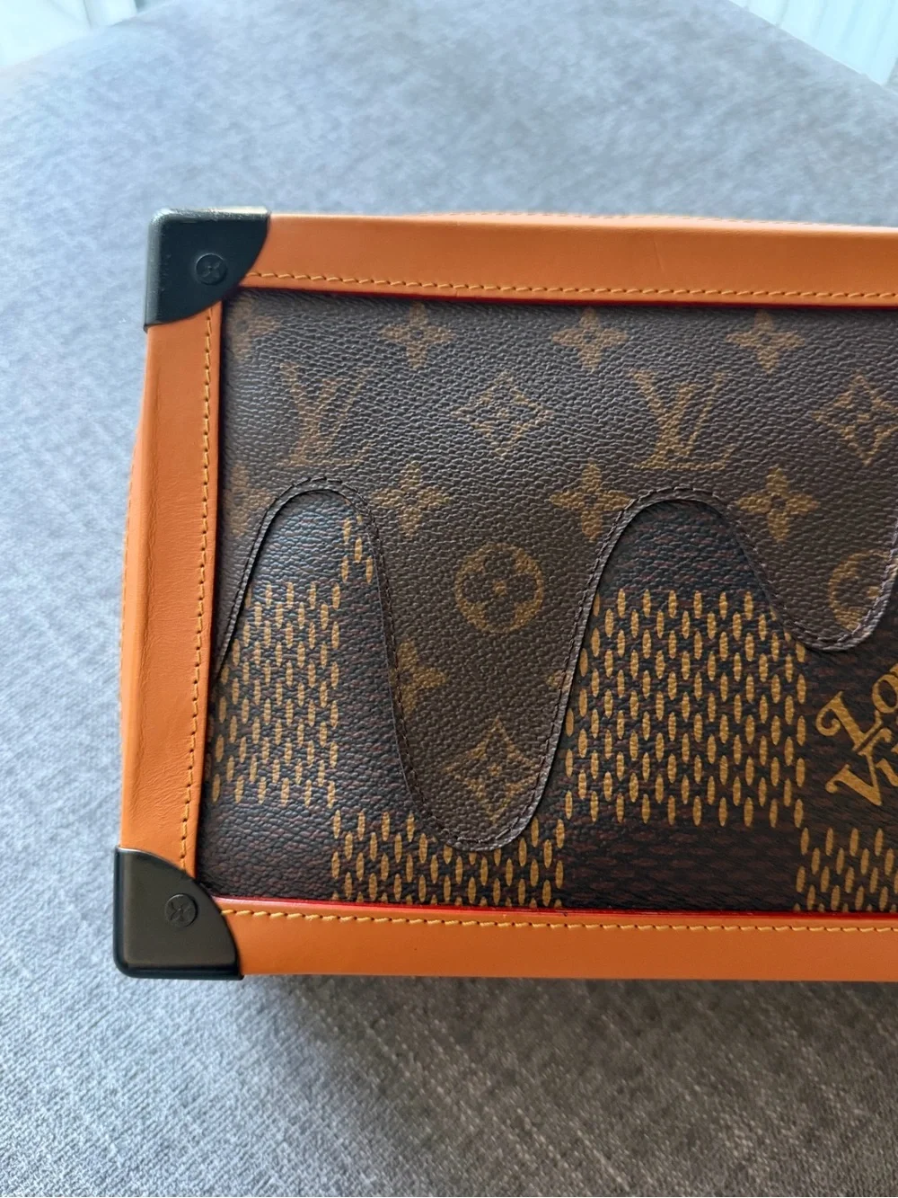 Louis Vuitton Men’s Monogram Brown Leather Trunk Crossbody Bag